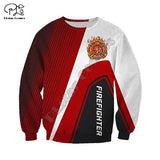 Men Unisex harajuku Firefighter Full print 3d hoodie fashion Sweatshirt zipper women Pullover streetwear jacket tracksuit 0
