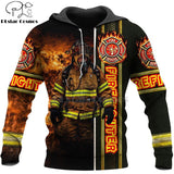 PLstar Cosmos FireFighter Firemen fire Hero Harajuku casual Tracksuit 3D Print Hoodie/Sweatshirt/Jacket/Mens Womens pullover-1
