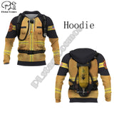 Men women Firefighter USA Flag Print 3d hoodies firemen jacket Sweatshirts zipper Unisex long sleeve Pullover tracksuit coat