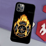 Proud Firefighter Mom Quotes Case For iPhone 11 Pro Max SE 2020 6S 8 7 Plus X XR XS Max Back Cover Shell