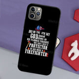 Proud Firefighter Mom Quotes Case For iPhone 11 Pro Max SE 2020 6S 8 7 Plus X XR XS Max Back Cover Shell
