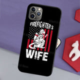 Proud Firefighter Mom Quotes Case For iPhone 11 Pro Max SE 2020 6S 8 7 Plus X XR XS Max Back Cover Shell