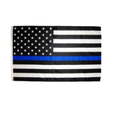 3x5Fts Thin Red And Blue  Dual  Line American Flag for Police Officers Firefighters First Responders