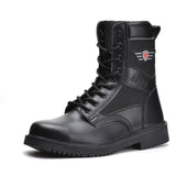 Winter Men Steel Toe Military Boots Safety Shoes,men's Waterproof Keep Warm Work Shoes  Construction Industry Shoes Firefighter