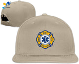 Yellowpods EMT Firefighter Maltese Cross Men's Relaxed Medium Profile Adjustable Baseball Cap