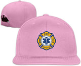 Yellowpods EMT Firefighter Maltese Cross Men's Relaxed Medium Profile Adjustable Baseball Cap