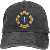 AKFJ NKJA EMT Firefighter Unisex Trucker Hats Dad Baseball Hats Driver Cap