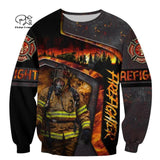 PLstar Cosmos 3D Print Harajuku Streewear Casual Funny Mens Women FireFighter Firemen Hero Zip Hoodie/Sweatshirt/Jacket/-c4