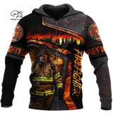 PLstar Cosmos 3D Print Harajuku Streewear Casual Funny Mens Women FireFighter Firemen Hero Zip Hoodie/Sweatshirt/Jacket/-c4