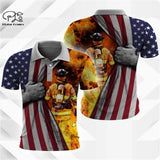 PLstar Cosmos Fashion summer women for men  3D full printed Firefighter Shirt-Polo Viking tattoo Short sleeve t shirts