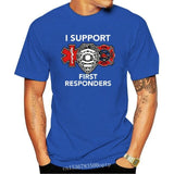 I Support Responders T-Shirt Firefighter EMS EMT Tee Shirt