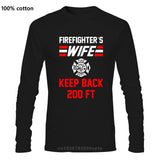 Fashion Hot sale 100% cotton Firefighter Couple T Shirts Husband And Wife Cool Matching T-shirts Gift ideas Tee shirt