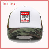 This girl is protected by a firefighter  hip hop hats for men cap fashion style hats for women best selling 2021 ponytail hat