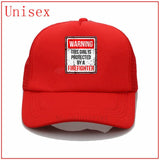 This girl is protected by a firefighter  hip hop hats for men cap fashion style hats for women best selling 2021 ponytail hat