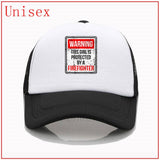 This girl is protected by a firefighter  hip hop hats for men cap fashion style hats for women best selling 2021 ponytail hat