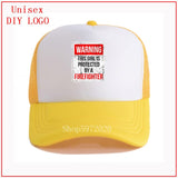 This girl is protected by a firefighter caps for men baseball caps hat for women summer hats for men baseball cross ponytail hat