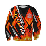 New Firefighter 3D Printed Hoodies for men/women Harajuku Fashion Hooded Sweatshirt Autumn Casual hoodie sudadera hombre DLL59